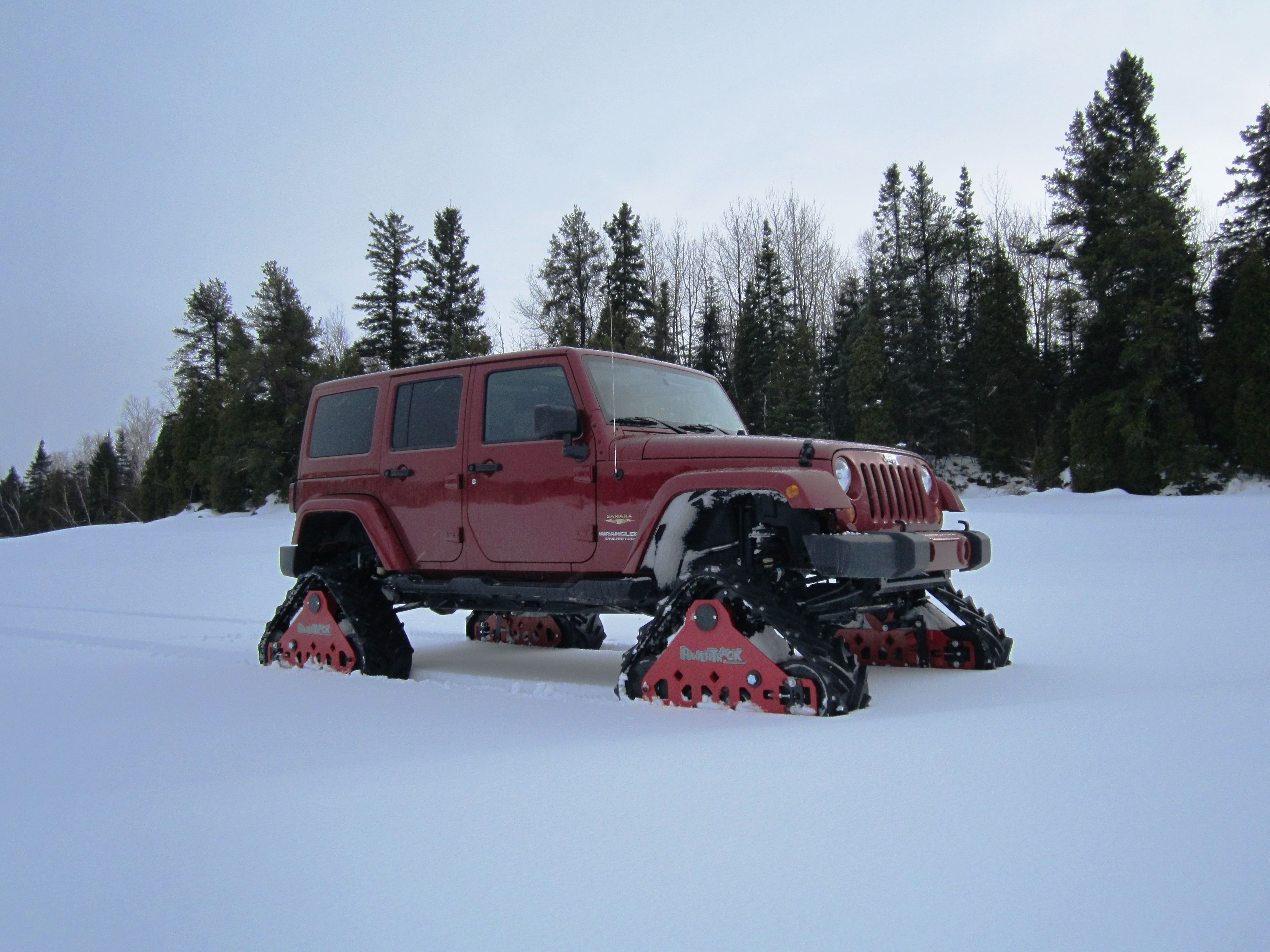 Mountain Grooming Equipment » Powertrack systems for Jeeps